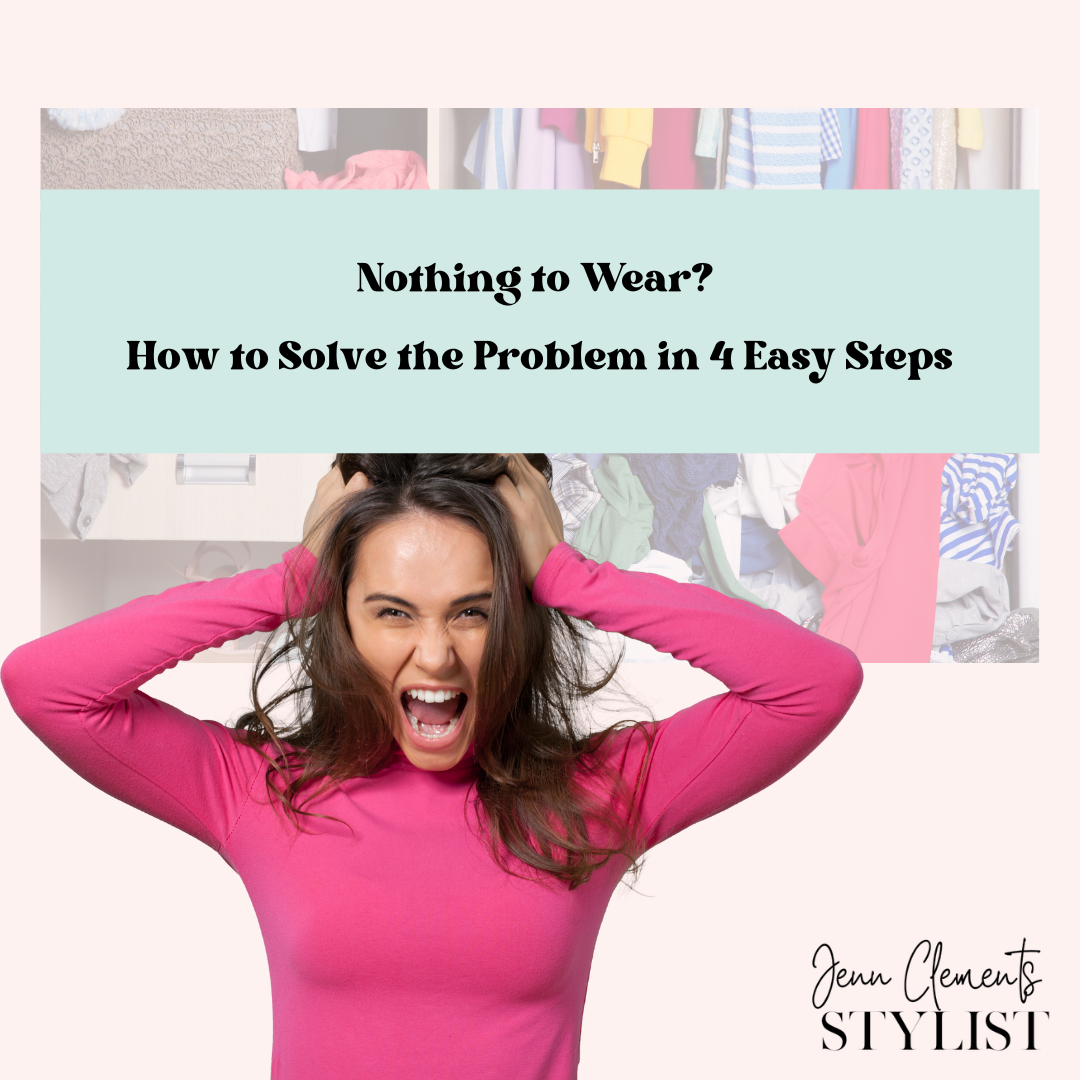 Nothing to wear? How to solve the problem in 4 easy steps