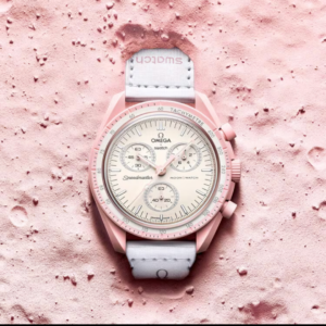 Swatch watch + Omega Venus  timeless style