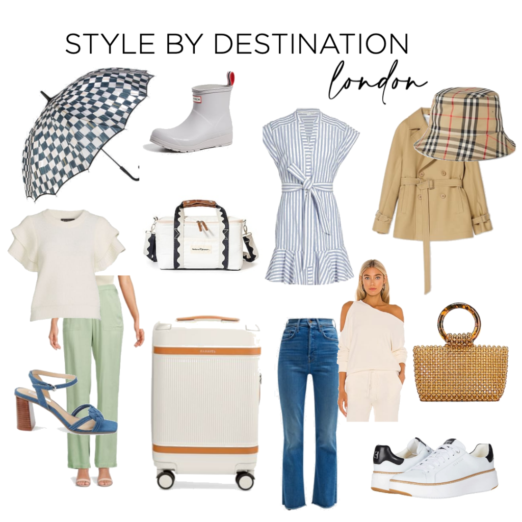 Style Destination: London 
Shop this board for ideas if you are traveling to a city destination so you have stylish outfits.