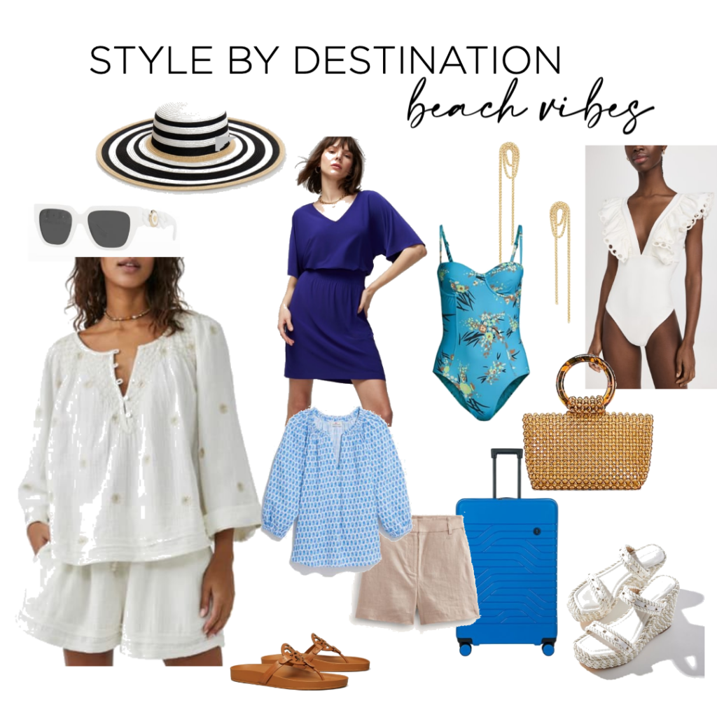 Style by Destination: Beach Vibes
This shoppable board has great look for beach vacations so you have stylish outfits.