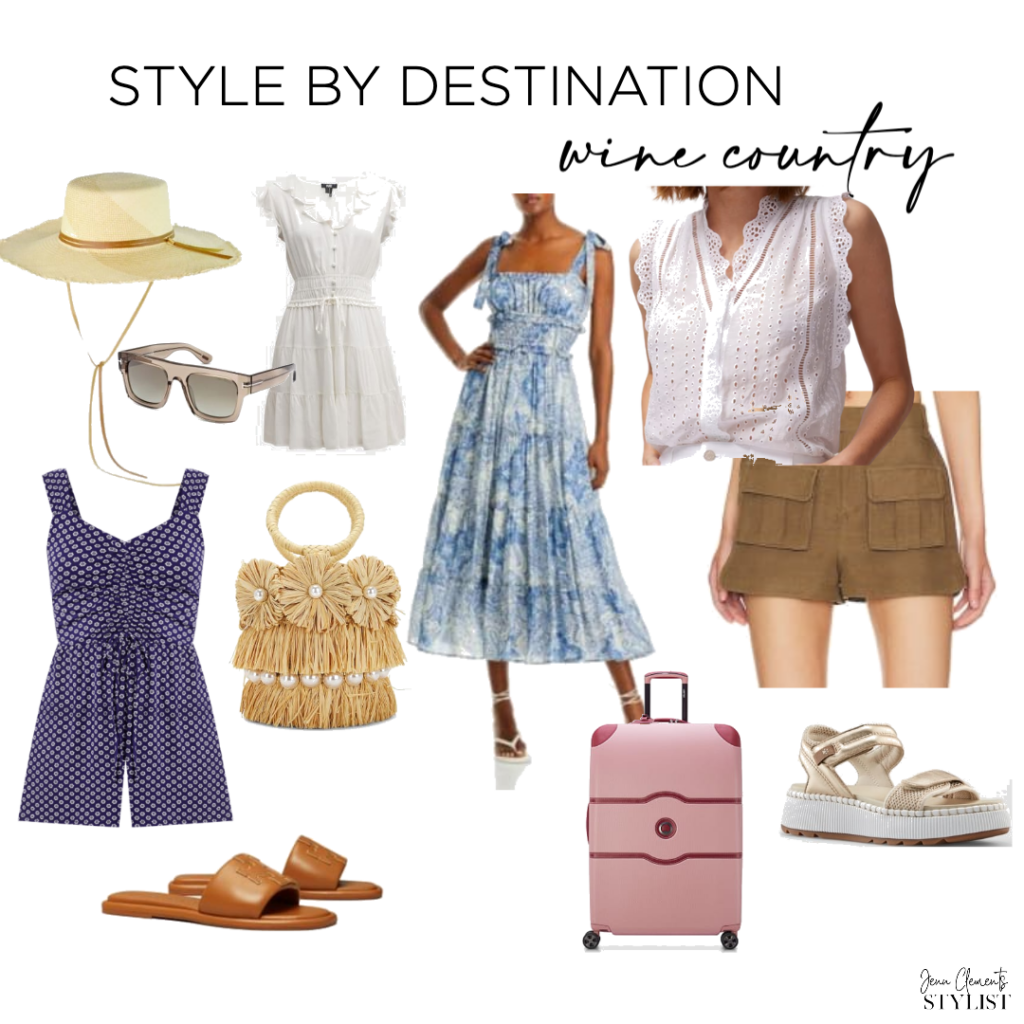 Style Destination Wine Country
Shoppable boards for traveling to the wine country so you have stylish outfits.