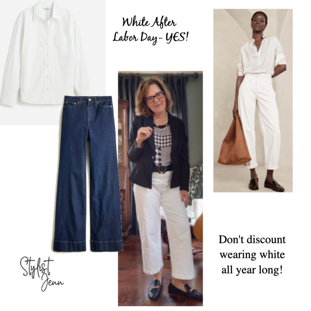 Outfits Featuring White after Labor Day