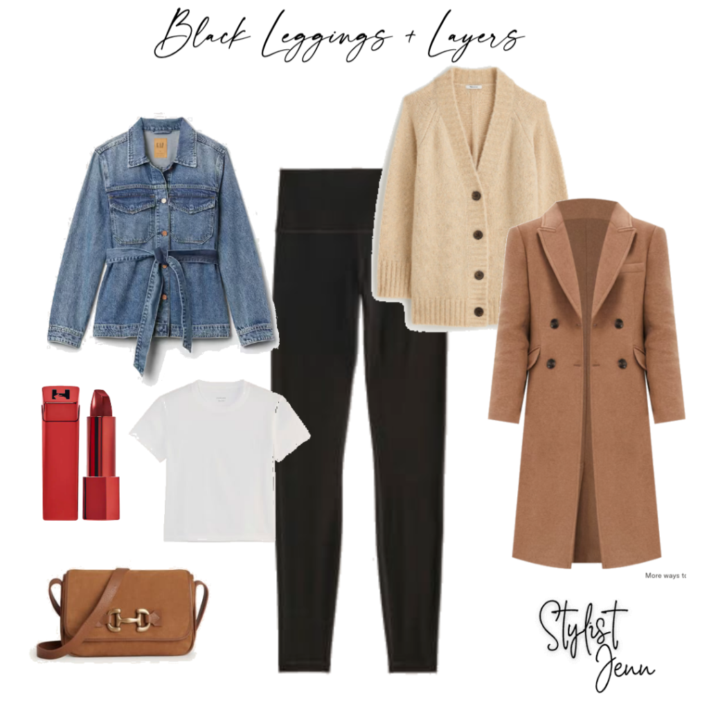 Layering alternative outfits