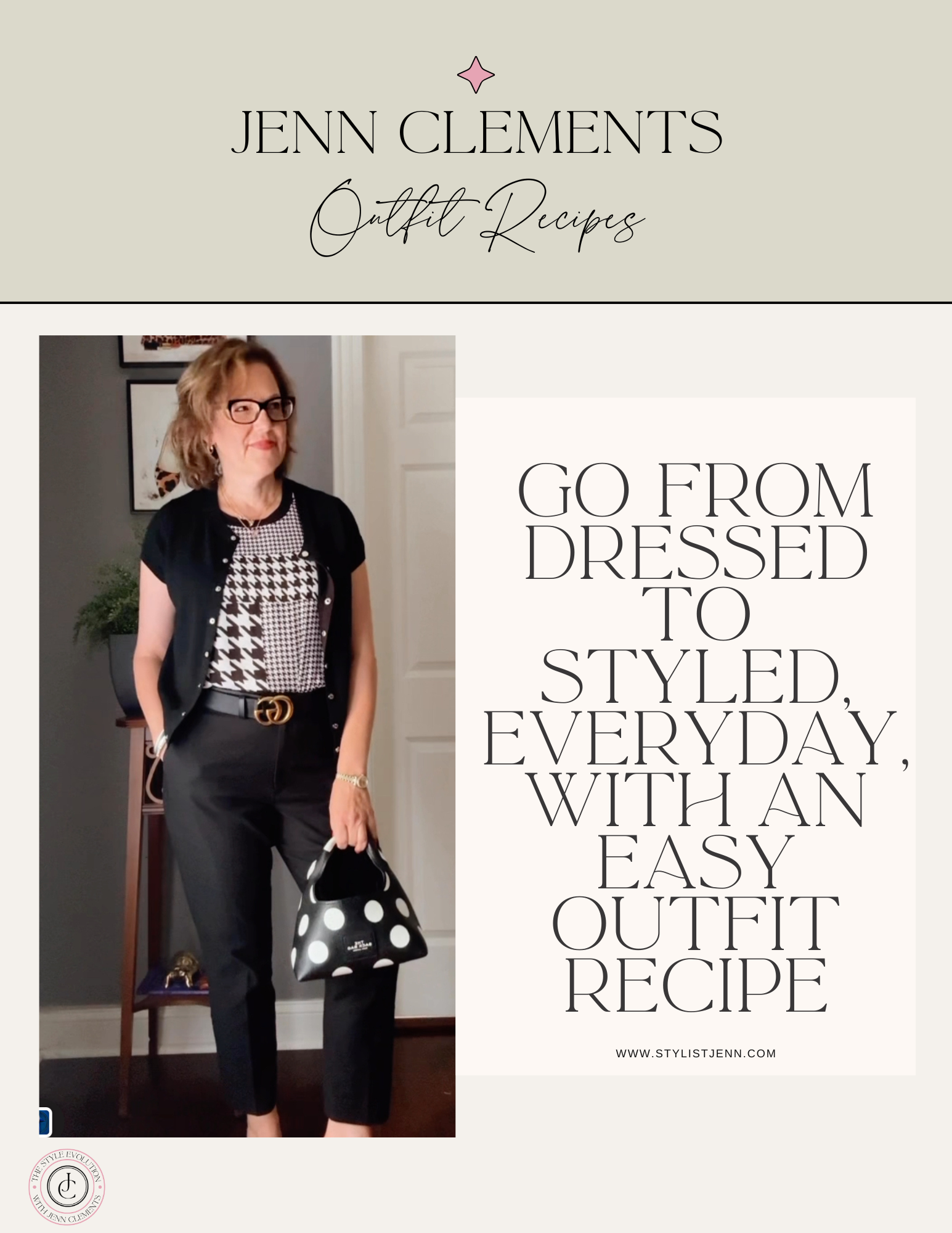 Outfit example for confidence outfit formula