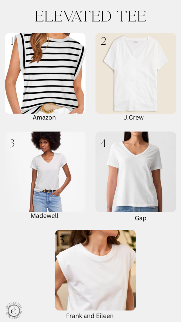 Selection of Elevated Tees